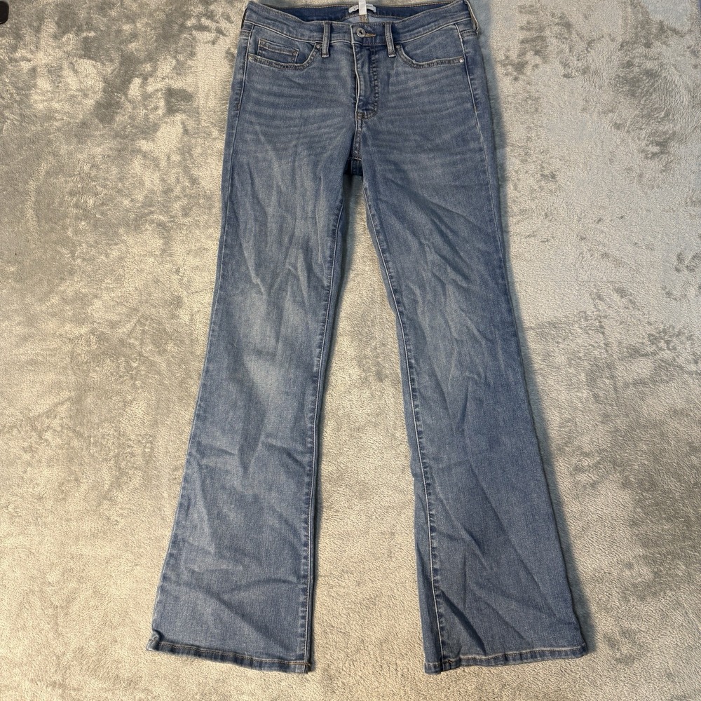 Jessica Simpson Womens Jeans Size 4/27 Blue Stretch Flare Bootcut Measures 29x30